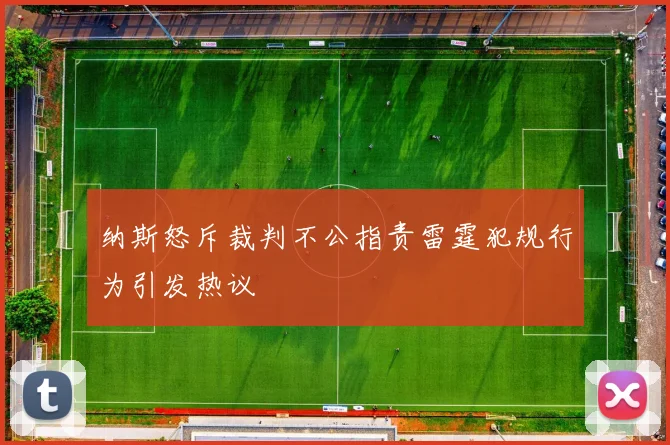 纳斯怒斥裁判不公指责雷霆犯规行为引发热议